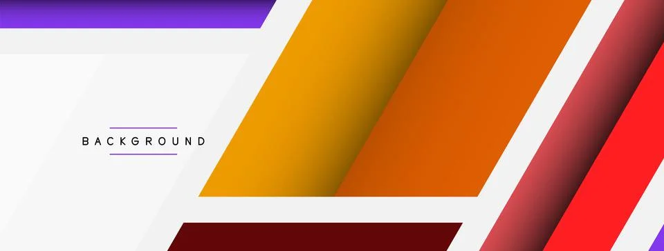 Background. Geometric diagonal square shapes and lines abstract composition 스톡 일러스트