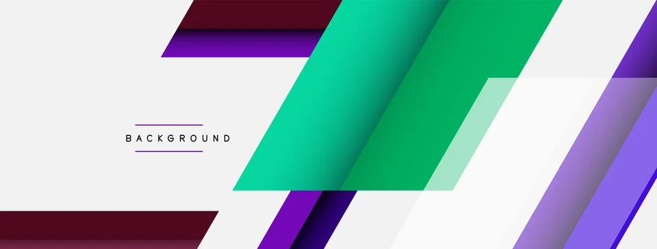 Background. Geometric diagonal square shapes and lines abstract composition Stockillustratie