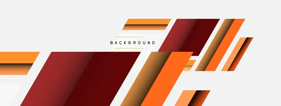 Background. Geometric diagonal square shapes and lines abstract composition イラスト素材