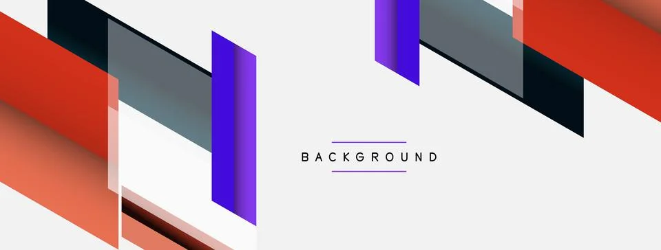 Background. Geometric diagonal square shapes and lines abstract composition 스톡 일러스트