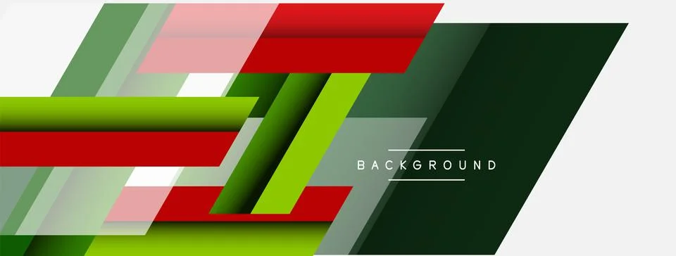 Background. Geometric diagonal square shapes and lines abstract composition Stockillustratie