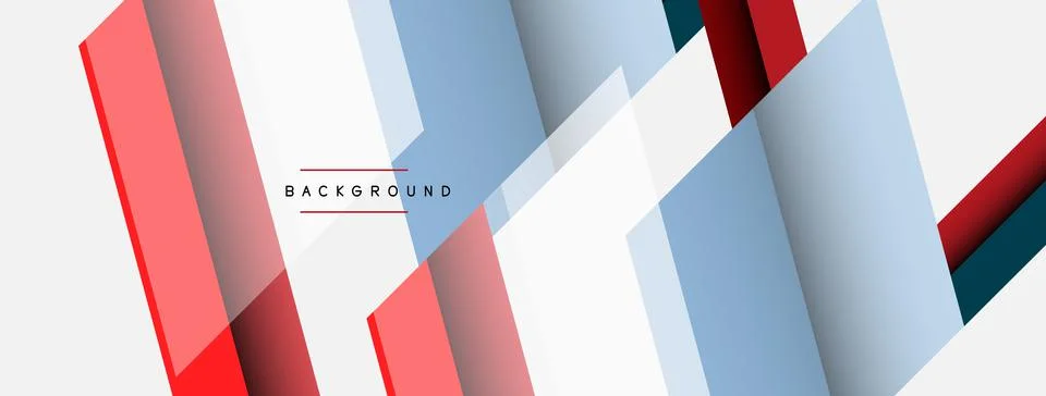 Background. Geometric diagonal square shapes and lines abstract composition Stockillustratie