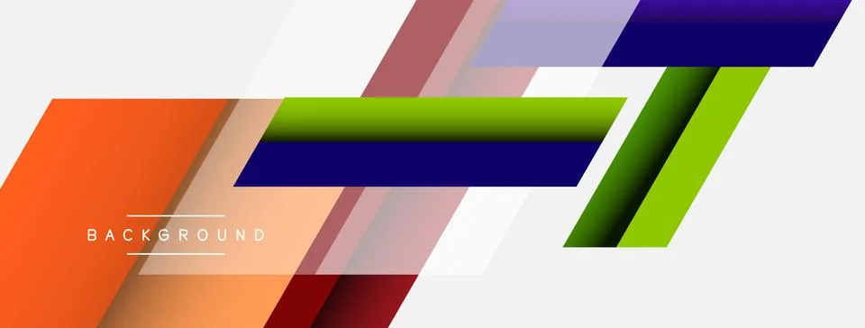 Background. Geometric diagonal square shapes and lines abstract composition 스톡 일러스트