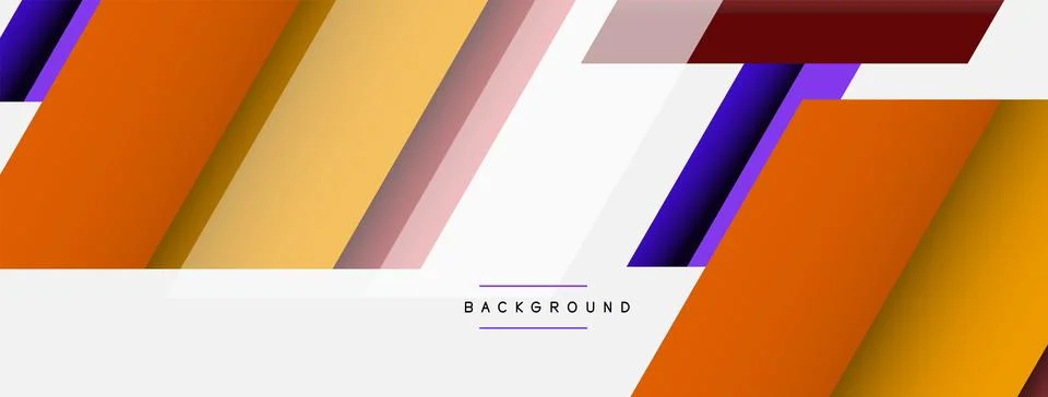 Background. Geometric diagonal square shapes and lines abstract composition Stockillustratie