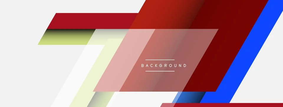 Background. Geometric diagonal square shapes and lines abstract composition 库存插图