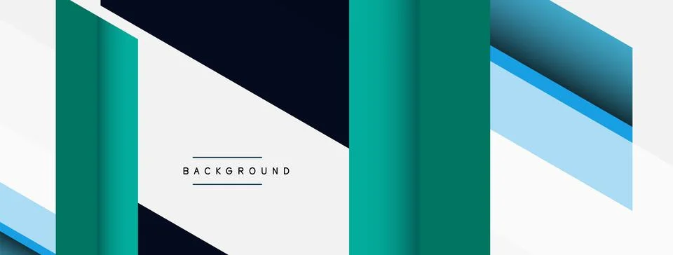 Background. Geometric diagonal square shapes and lines abstract composition Stock Illustration