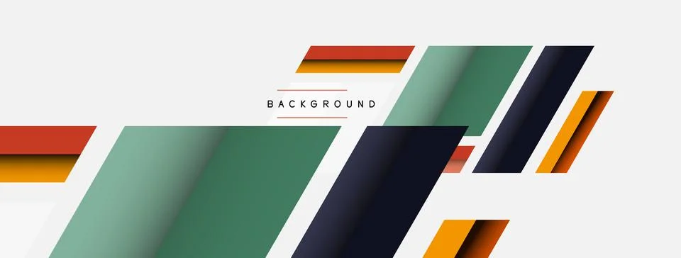Background. Geometric diagonal square shapes and lines abstract composition 스톡 일러스트
