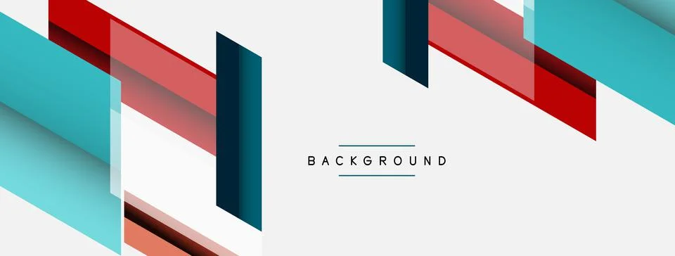 Background. Geometric diagonal square shapes and lines abstract composition イラスト素材