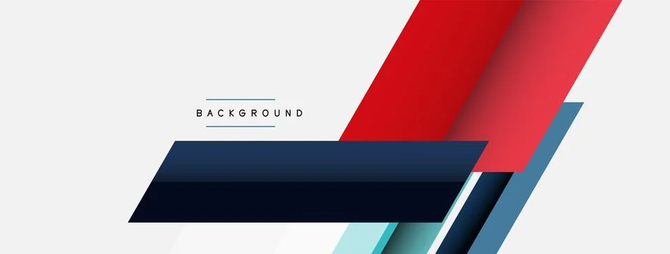 Background. Geometric diagonal square shapes and lines abstract composition イラスト素材