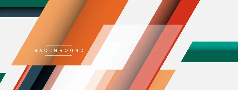 Background. Geometric diagonal square shapes and lines abstract composition 스톡 일러스트
