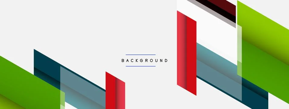 Background. Geometric diagonal square shapes and lines abstract composition Stockillustratie