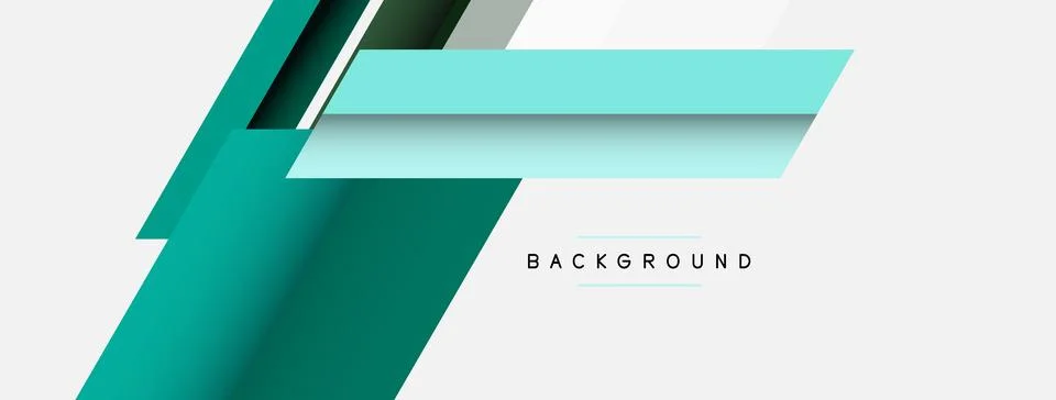 Background. Geometric diagonal square shapes and lines abstract composition Stock Illustration