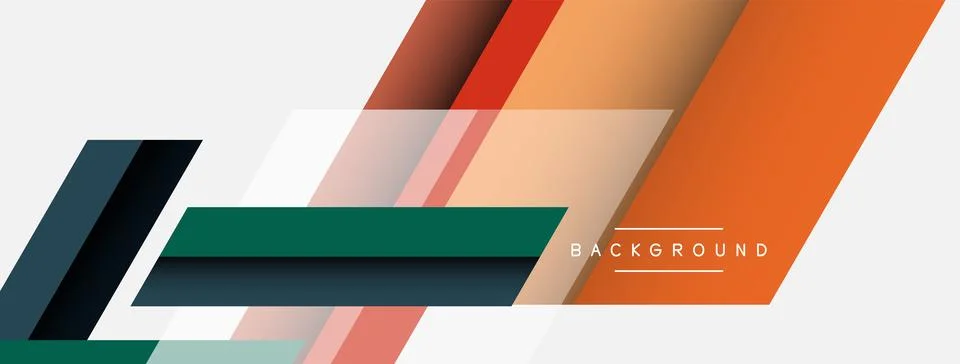 Background. Geometric diagonal square shapes and lines abstract composition 스톡 일러스트