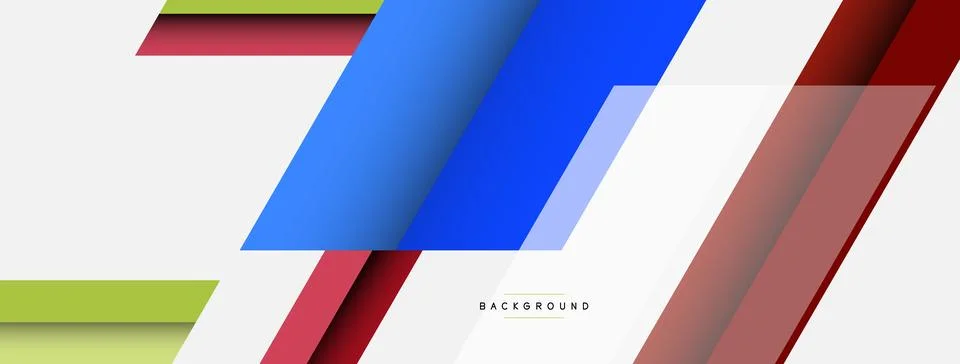 Background. Geometric diagonal square shapes and lines abstract composition Stock Illustration