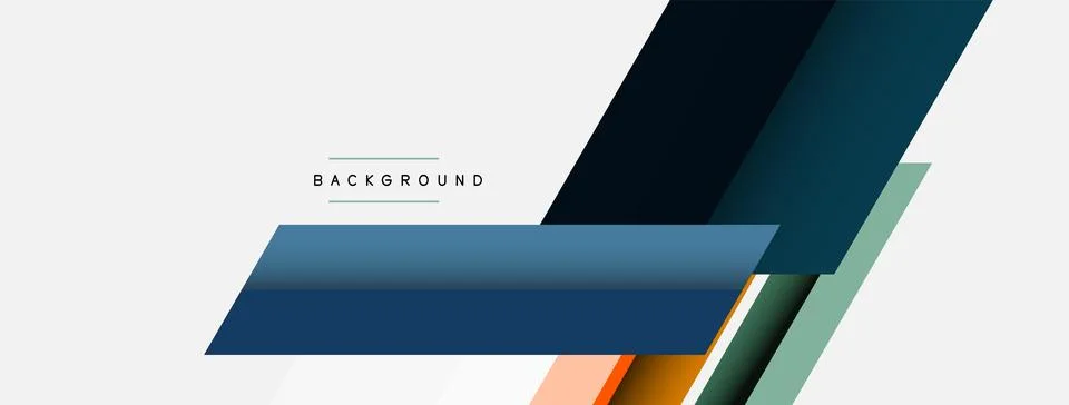 Background. Geometric diagonal square shapes and lines abstract composition Stockillustratie