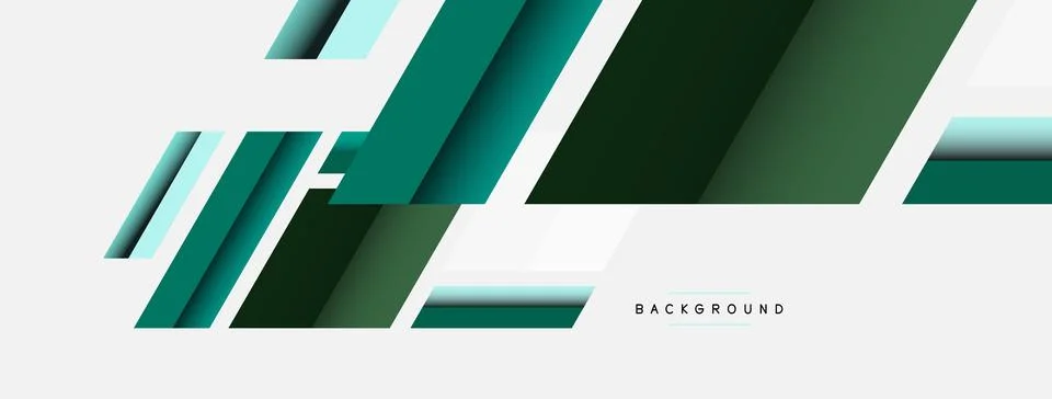 Background. Geometric diagonal square shapes and lines abstract composition Stockillustratie