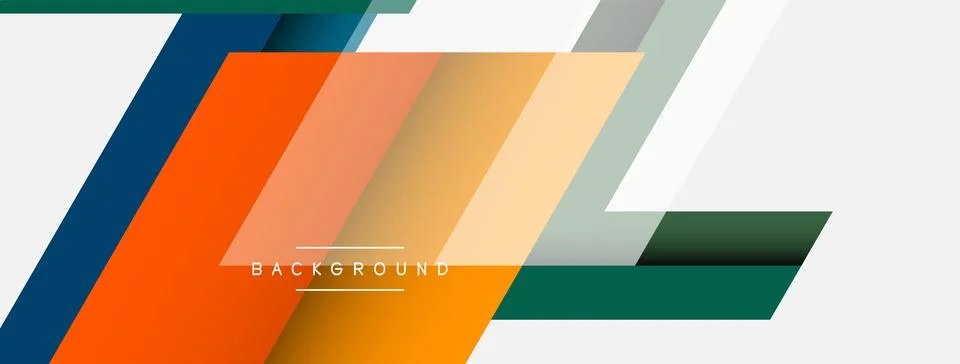 Background. Geometric diagonal square shapes and lines abstract composition Stockillustratie