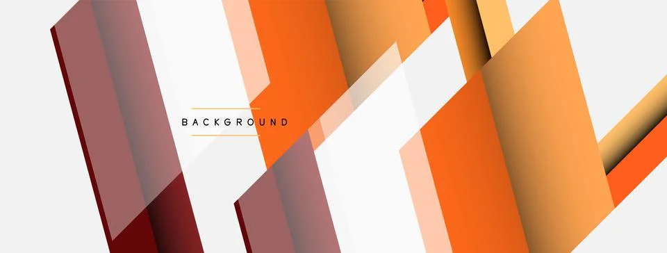 Background. Geometric diagonal square shapes and lines abstract composition Stockillustratie