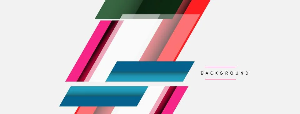 Background. Geometric diagonal square shapes and lines abstract composition 스톡 일러스트