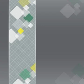 Background with geometric elements Illustrazione stock