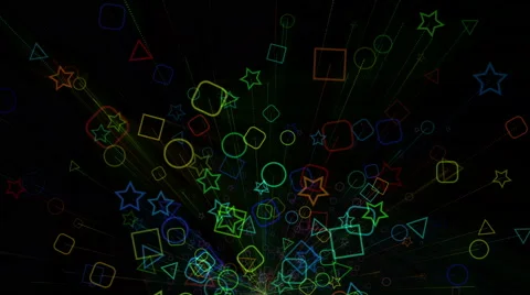 Background geometric Stock Footage 58278590