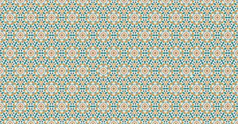 Background geometric pattern Moroccan mosaic Stock Illustration