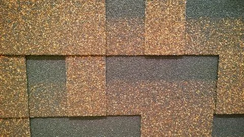 Background of geometric shape. Gray, brown rectangles. Beauty of symmetry Stock Photos