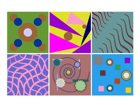 Background of geometric shapes. Abstract pattern for design. Stock Illustration