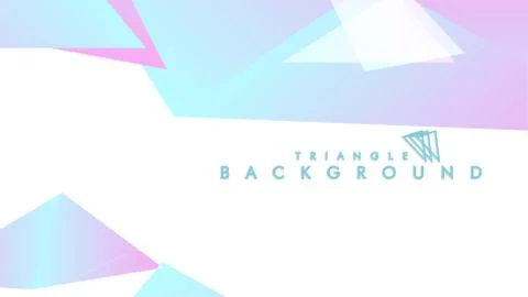 Background of geometric shapes. Colorful triangle pattern Stock Illustration