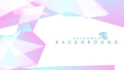 Background of geometric shapes. Colorful triangle pattern Stock Illustration