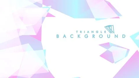 Background of geometric shapes. Colorful triangle pattern Stock Illustration
