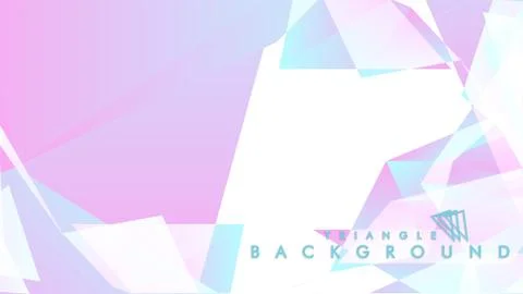 Background of geometric shapes. Colorful triangle pattern Stock Illustration