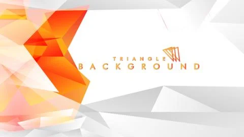 Background of geometric shapes. Colorful triangle pattern. Stock Illustration