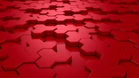 Background of Geometric Shapes Stock Footage 130897005