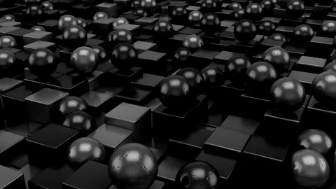 Background of Geometric Shapes Video stock 139773418