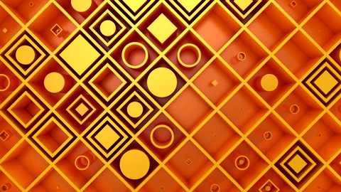 Background of Geometric Shapes Stock Footage 142065212