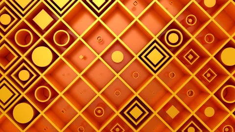 Background of Geometric Shapes Stock Footage 142189577