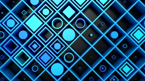 Background of Geometric Shapes Stock Footage 143024527