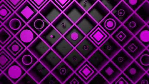 Background of Geometric Shapes Stock Footage 143113130