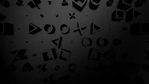 Background of Geometric Shapes Stock Footage 144192324