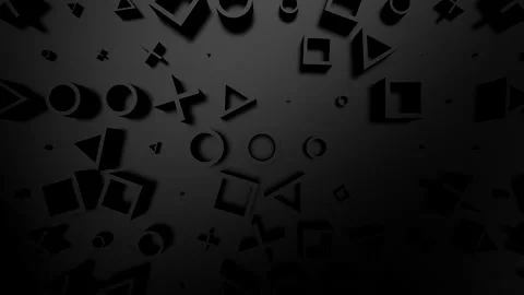 Background of Geometric Shapes Video stock 144247075