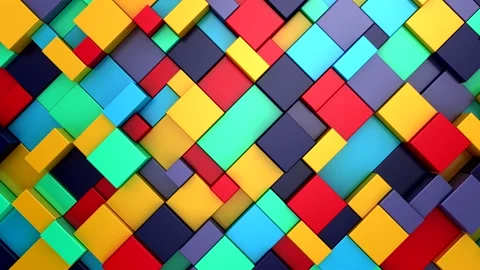 Background of Geometric Shapes Stock Footage 153459799