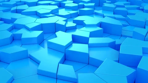 Background of Geometric Shapes Stock Footage 155854238