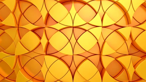 Background of Geometric Shapes Stock Footage 158872924