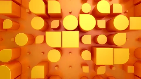 Background of Geometric Shapes Stock Footage 223750868