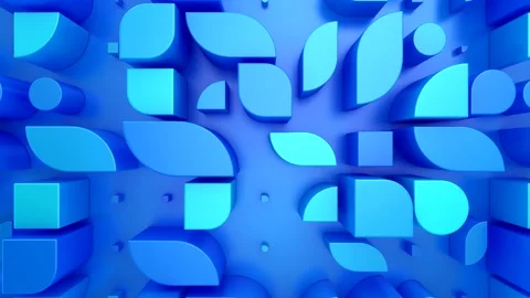 Background of Geometric Shapes Stock Footage 232654298