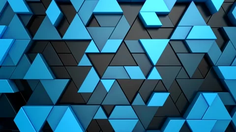 Background of Geometric Shapes Stock Footage 245013901