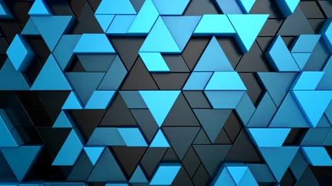 Background of Geometric Shapes Stock Footage 245098585