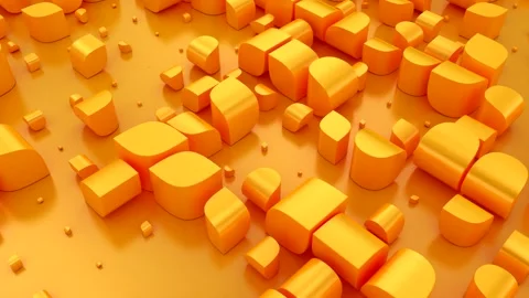 Background of Geometric Shapes Stock Footage 297235860