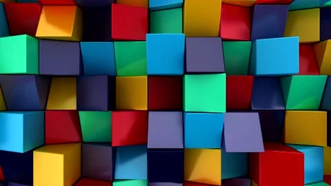 Background of Geometric Shapes Stock Footage 324962287